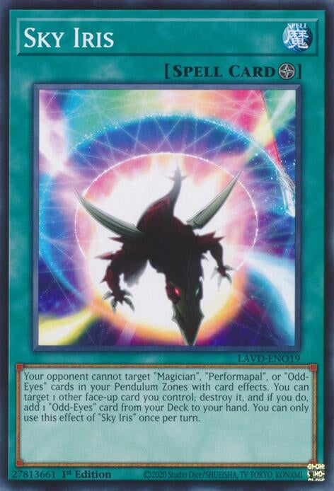 Image for Sky Iris (LAVD-ENO19) [Legendary Arc-V Decks] - YuGiOh