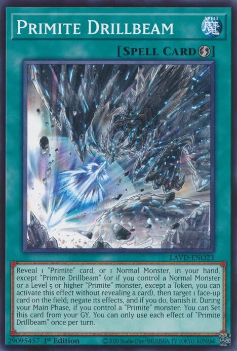 Image for Primite Drillbeam (LAVD-ENO23) [Legendary Arc-V Decks] - YuGiOh