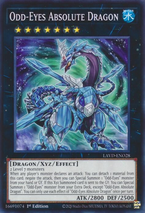 Image for Odd-Eyes Absolute Dragon (LAVD-ENO28) [Legendary Arc-V Decks] - YuGiOh