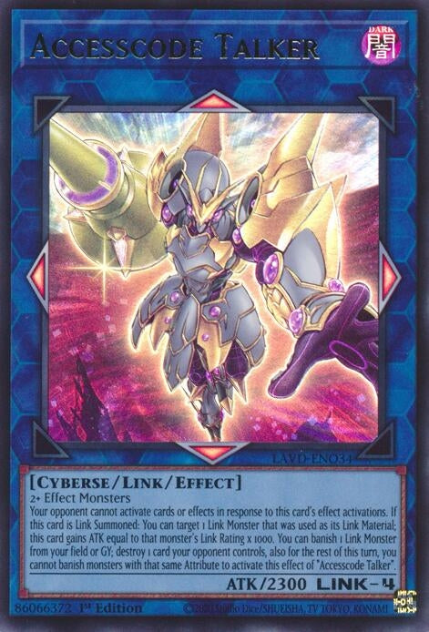 Image for Accesscode Talker (LAVD-ENO34) [Legendary Arc-V Decks] - YuGiOh