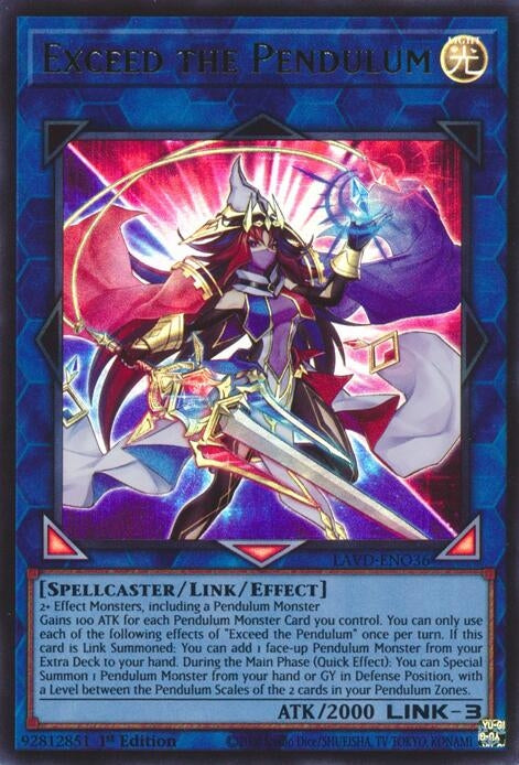 Image for Exceed the Pendulum (LAVD-ENO36) [Legendary Arc-V Decks] - YuGiOh