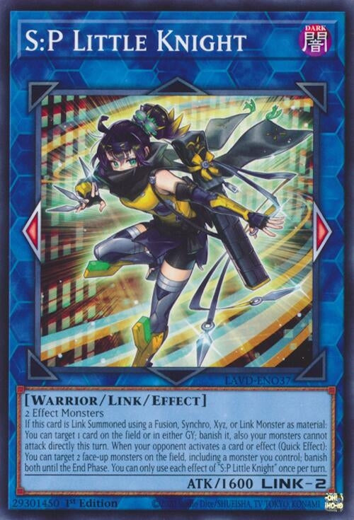Image for S:P Little Knight (LAVD-ENO37) (LAVD-ENO37) [Legendary Arc-V Decks] - YuGiOh