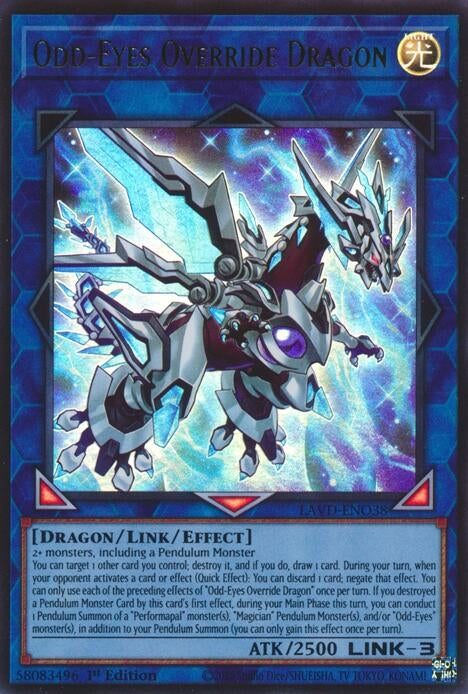 Image for Odd-Eyes Override Dragon (LAVD-ENO38) [Legendary Arc-V Decks] - YuGiOh