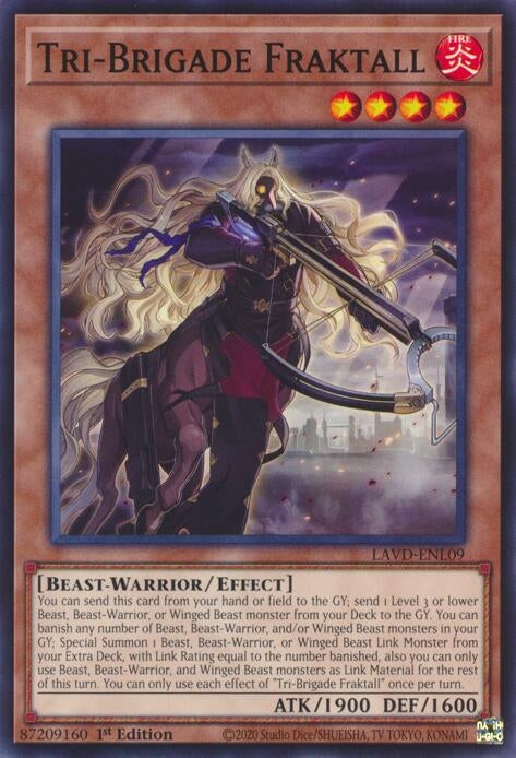 Image for Tri-Brigade Fraktall (LAVD-ENL09) [Legendary Arc-V Decks] - YuGiOh