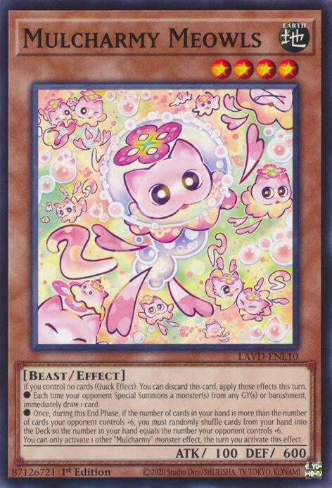 Image for Mulcharmy Meowls (LAVD-ENL10) [Legendary Arc-V Decks] - YuGiOh