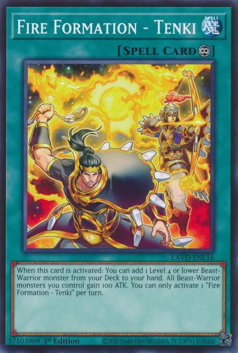 Image for Fire Formation - Tenki (LAVD-ENL16) [Legendary Arc-V Decks] - YuGiOh