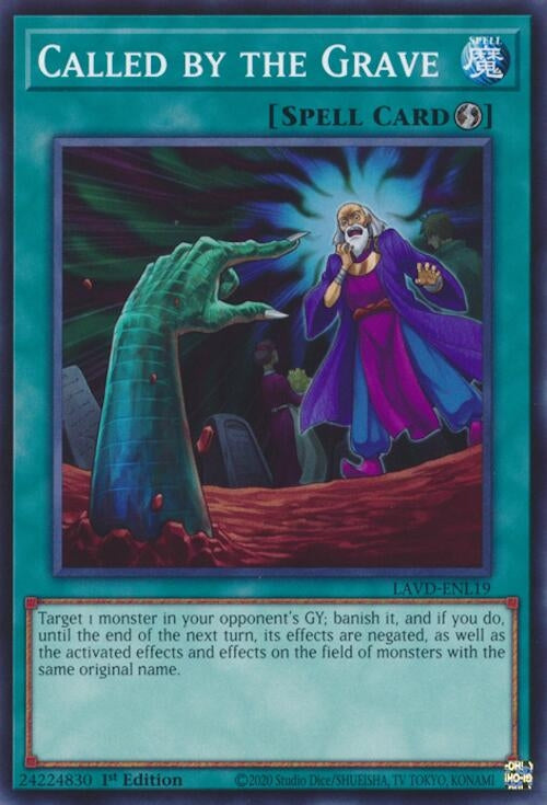Image for Called by the Grave (LAVD-ENL19) (LAVD-ENL19) [Legendary Arc-V Decks] - YuGiOh