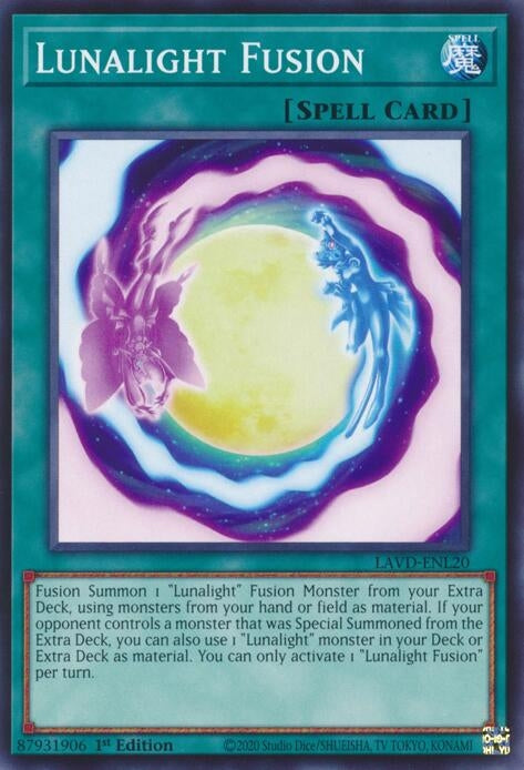 Image for Lunalight Fusion (LAVD-ENL20) [Legendary Arc-V Decks] - YuGiOh