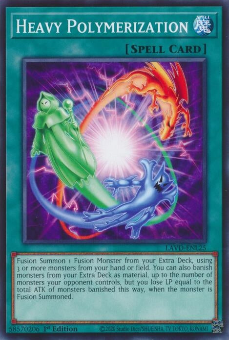 Image for Heavy Polymerization (LAVD-ENL25) [Legendary Arc-V Decks] - YuGiOh