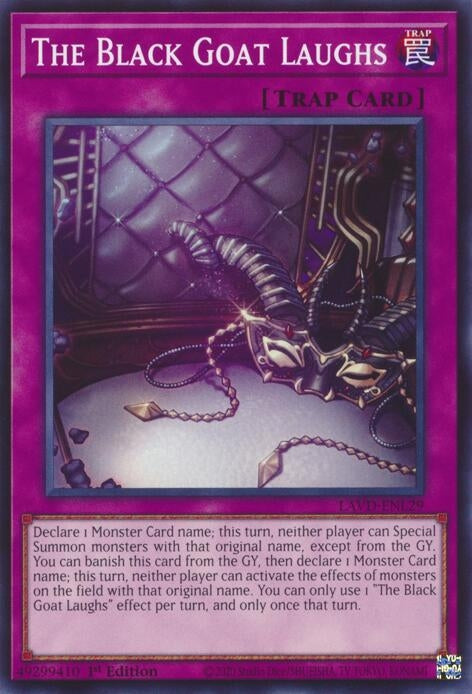 Image for The Black Goat Laughs (LAVD-ENL29) [Legendary Arc-V Decks] - YuGiOh