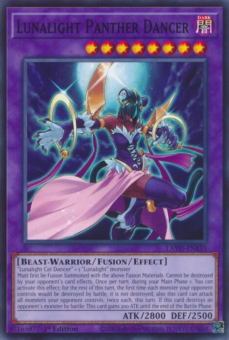 Image for Lunalight Panther Dancer (LAVD-ENL31) [Legendary Arc-V Decks] - YuGiOh