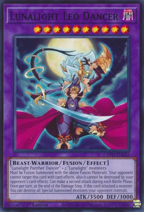Image for Lunalight Leo Dancer (LAVD-ENL32) [Legendary Arc-V Decks] - YuGiOh