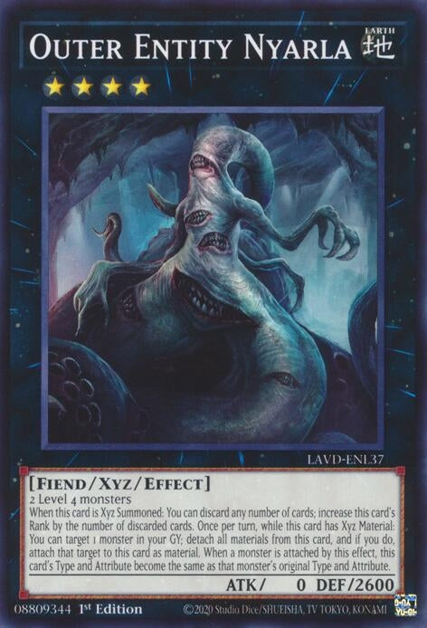 Image for Outer Entity Nyarla (LAVD-ENL37) [Legendary Arc-V Decks] - YuGiOh