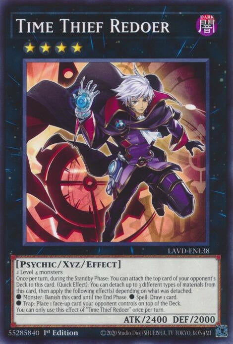 Image for Time Thief Redoer (LAVD-ENL38) [Legendary Arc-V Decks] - YuGiOh