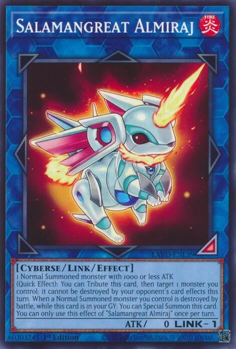 Image for Salamangreat Almiraj (LAVD-ENL39) [Legendary Arc-V Decks] - YuGiOh