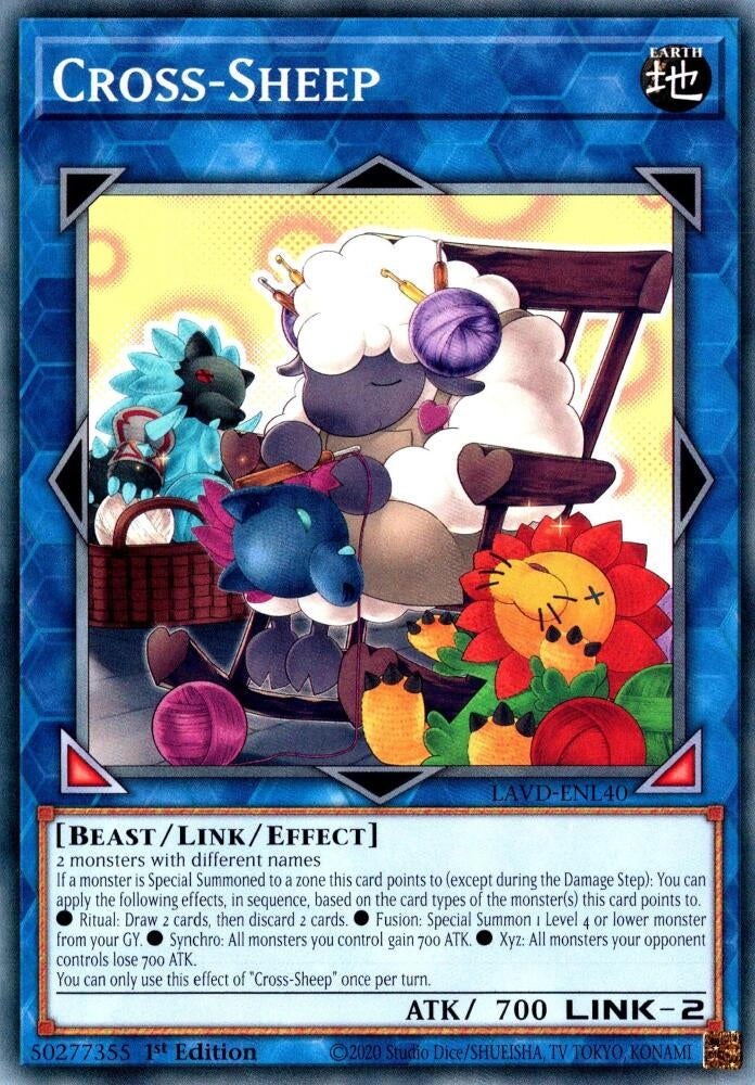 Image for Cross-Sheep (LAVD-ENL40) [Legendary Arc-V Decks] - YuGiOh