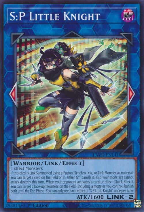 Image for S:P Little Knight (LAVD-ENL41) (LAVD-ENL41) [Legendary Arc-V Decks] - YuGiOh