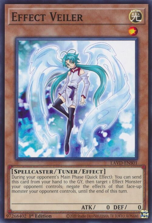 Image for Effect Veiler (LAVD-ENS01) (LAVD-ENS01) [Legendary Arc-V Decks] - YuGiOh