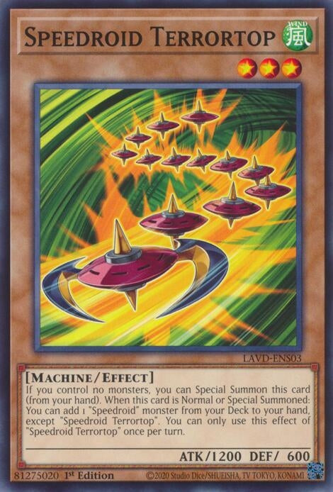 Image for Speedroid Terrortop (LAVD-ENS03) [Legendary Arc-V Decks] - YuGiOh