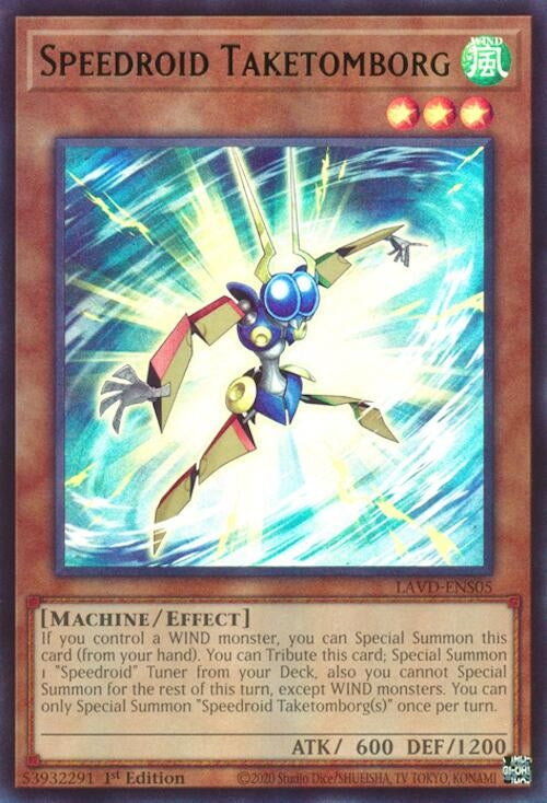 Image for Speedroid Taketomborg (UR) (LAVD-ENS05) [Legendary Arc-V Decks] - YuGiOh