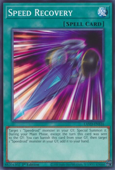 Image for Speed Recovery (LAVD-ENS16) [Legendary Arc-V Decks] - YuGiOh