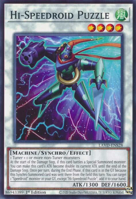 Image for Hi-Speedroid Puzzle (LAVD-ENS28) [Legendary Arc-V Decks] - YuGiOh