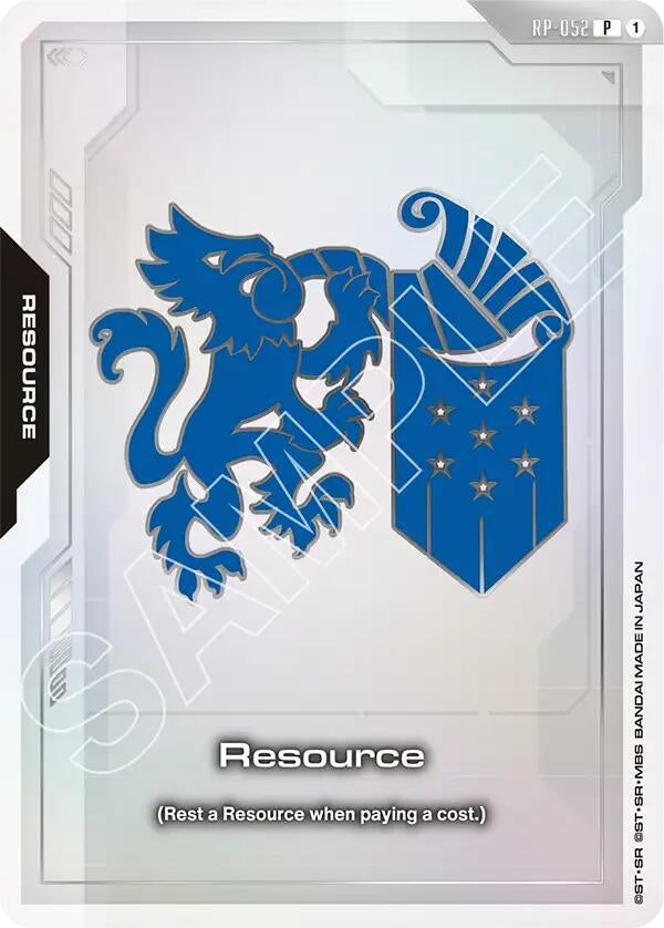 Image for Resource (RP-052) (EVX07 Resource Set) (RP-052) [Promotional Resource Tokens] - Gundam Card Game