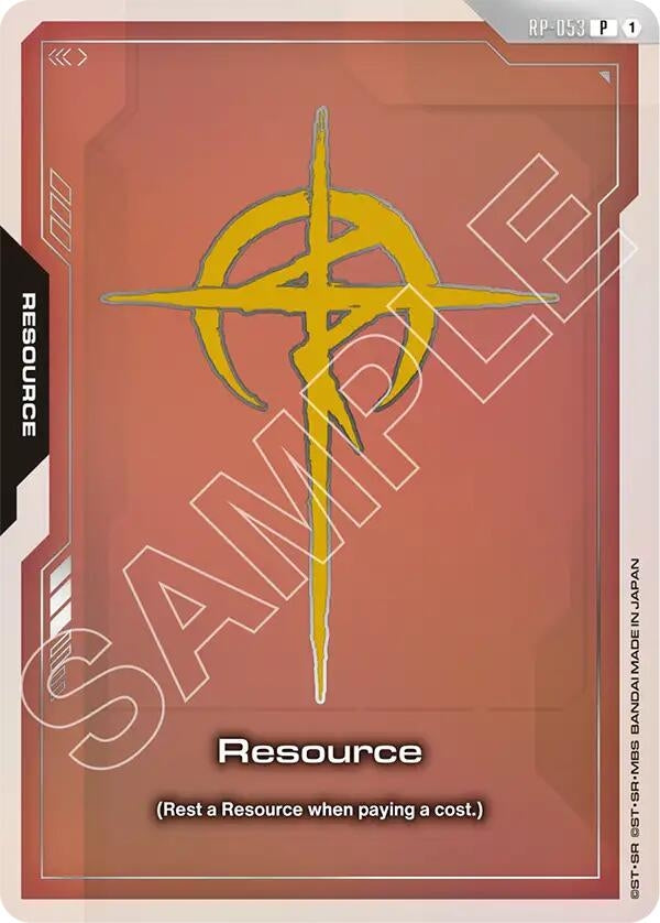 Image for Resource (RP-053) (EVX07 Resource Set) (RP-053) [Promotional Resource Tokens] - Gundam Card Game