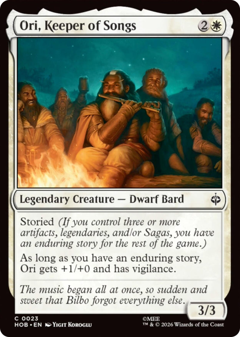 Image for Ori, Keeper of Songs (23) [The Hobbit] - Magic: The Gathering