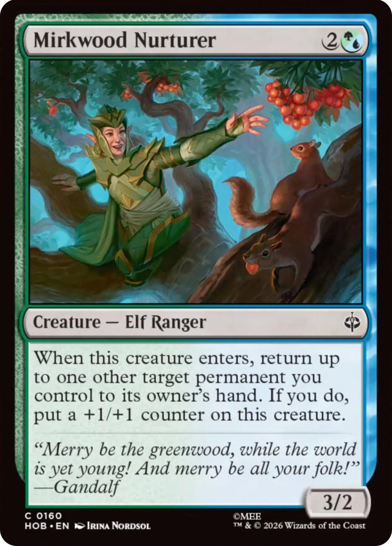 Image for Mirkwood Nurturer (160) [The Hobbit] - Magic: The Gathering