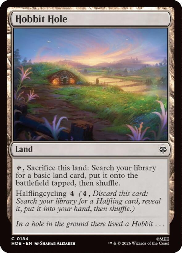 Image for Hobbit Hole (184) [The Hobbit] - Magic: The Gathering
