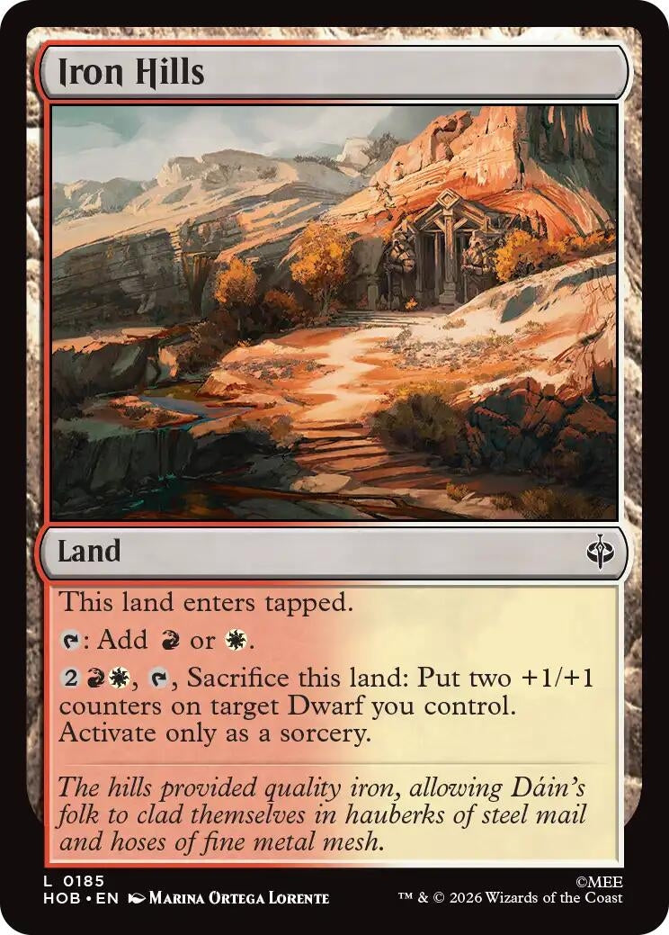 Image for Iron Hills (185) [The Hobbit] - Magic: The Gathering