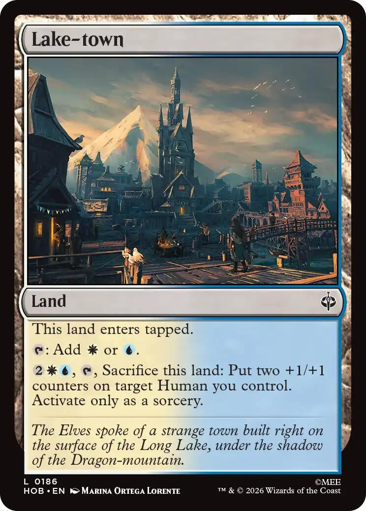 Image for Lake-town (186) [The Hobbit] - Magic: The Gathering