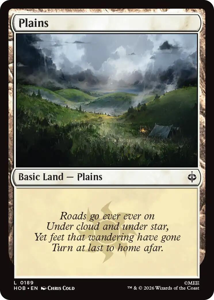 Image for Plains (0189) (189) [The Hobbit] - Magic: The Gathering