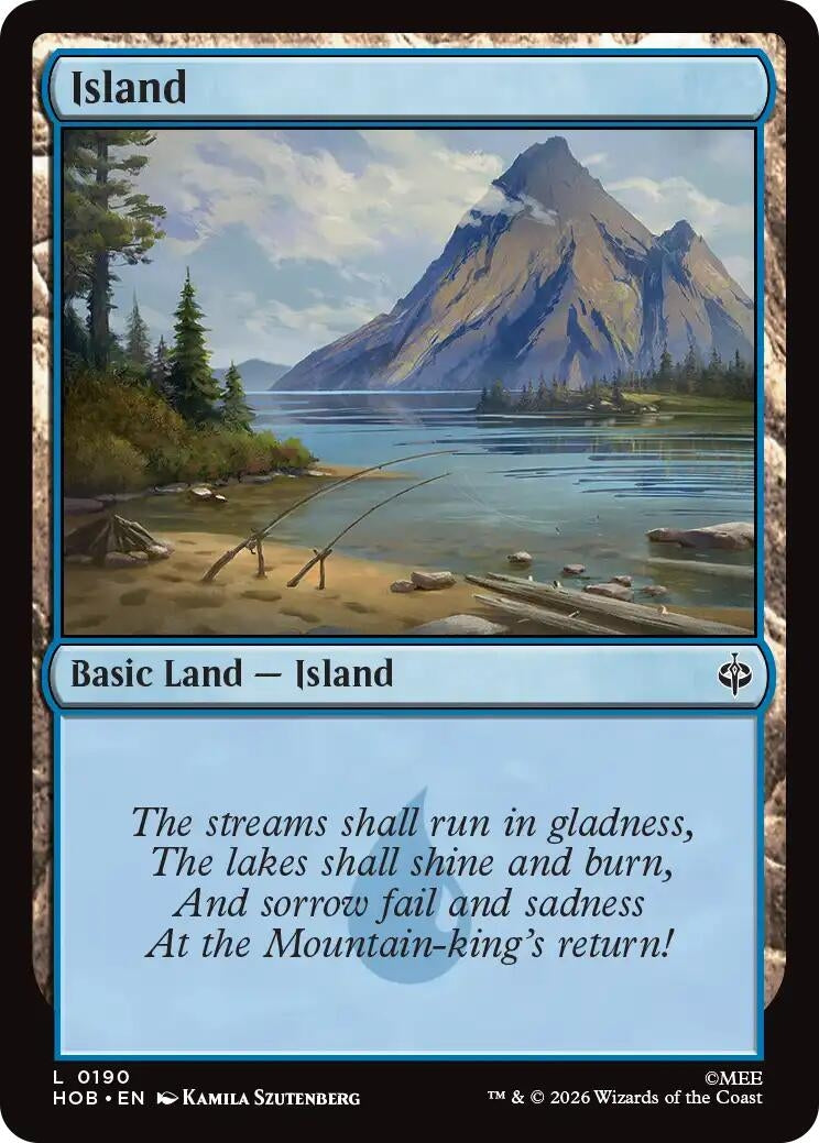 Image for Island (0190) (190) [The Hobbit] - Magic: The Gathering