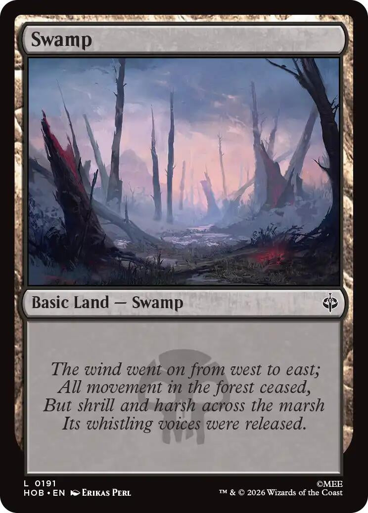 Image for Swamp (0191) (191) [The Hobbit] - Magic: The Gathering