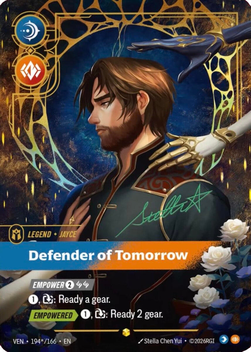 Image for Jayce - Defender of Tomorrow (Signature) (194*/166) [Vendetta] - Riftbound: League of Legends Trading Card Game