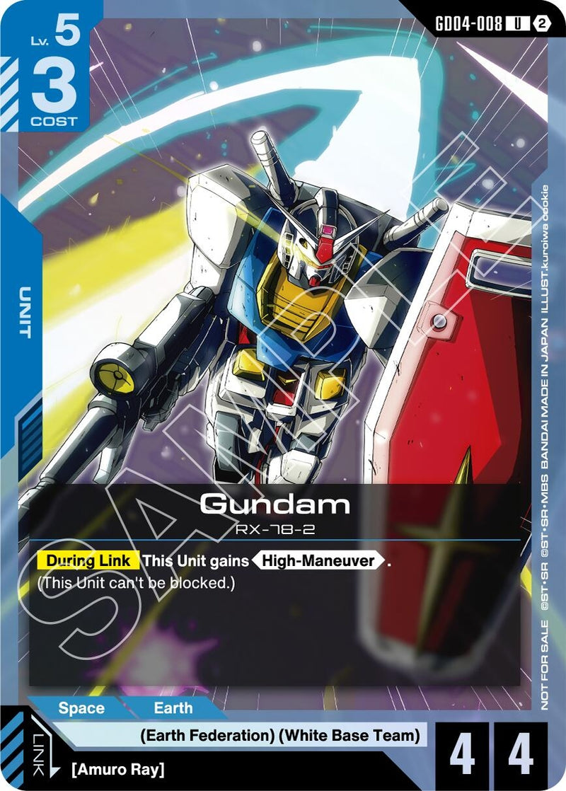 Image for Gundam (GD04-008) (WCS 26-27 Participation Pack Vol.2) (GD04-008) [Gundam Promotional Cards] - Gundam Card Game