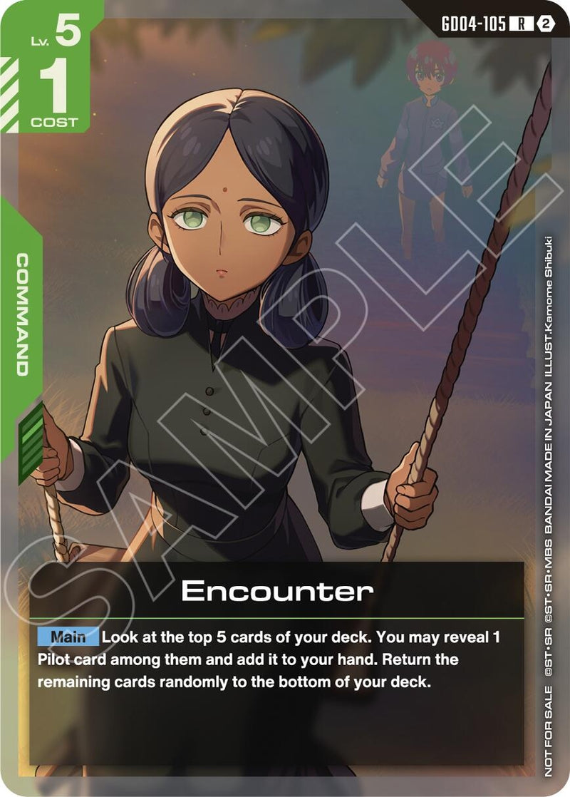 Image for Encounter (Event Pack 02) (GD04-105) [Gundam Promotional Cards] - Gundam Card Game