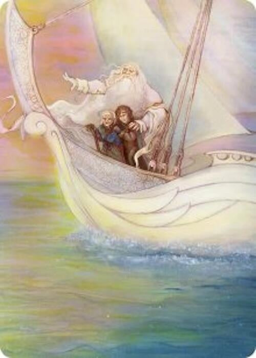 Image for Dawn of a New Age Art Card (26) [Art Series: The Hobbit] - Magic: The Gathering