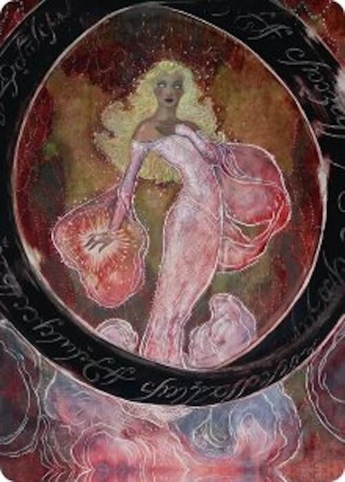 Image for Galadriel's Dismissal Art Card (29) [Art Series: The Hobbit] - Magic: The Gathering