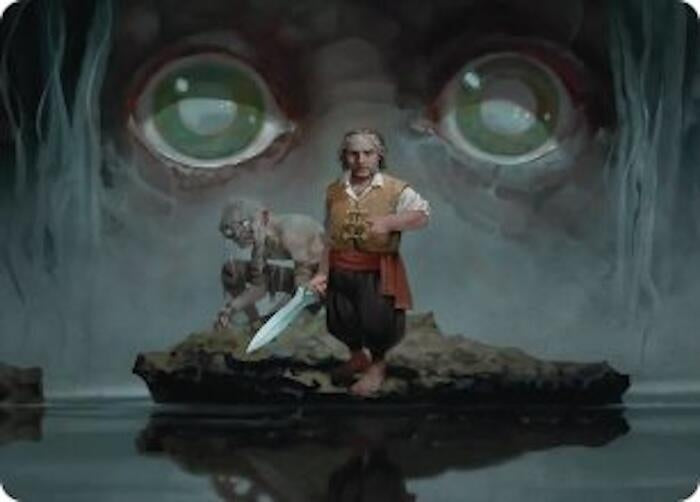 Image for Riddles in the Dark Art Card (12) [Art Series: The Hobbit] - Magic: The Gathering