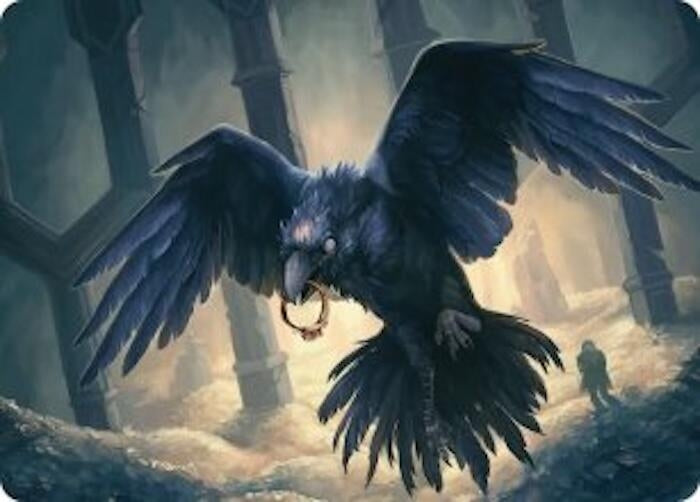 Image for Most Decrepit Old Bird Art Card (42) [Art Series: The Hobbit] - Magic: The Gathering