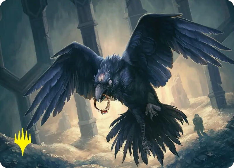 Image for Most Decrepit Old Bird Art Card (Gold-Stamped) (42) [Art Series: The Hobbit] - Magic: The Gathering