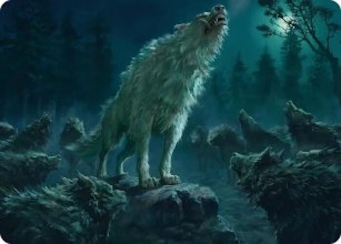Image for Reverent Howl Art Card (16) [Art Series: The Hobbit] - Magic: The Gathering