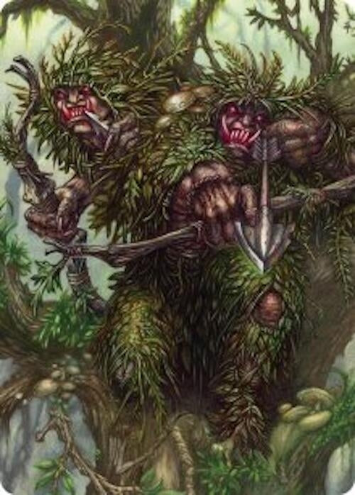 Image for Orcish Bowmasters Art Card (30) [Art Series: The Hobbit] - Magic: The Gathering