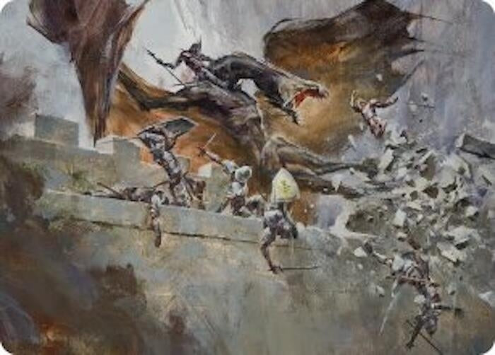 Image for Witch-king of Angmar Art Card (31) [Art Series: The Hobbit] - Magic: The Gathering