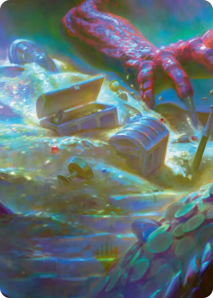 Image for Dragon's Desire Art Card (11/12) (11) [Art Series: The Hobbit] - Magic: The Gathering
