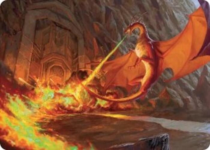 Image for Smaug's Fury Art Card (18) [Art Series: The Hobbit] - Magic: The Gathering
