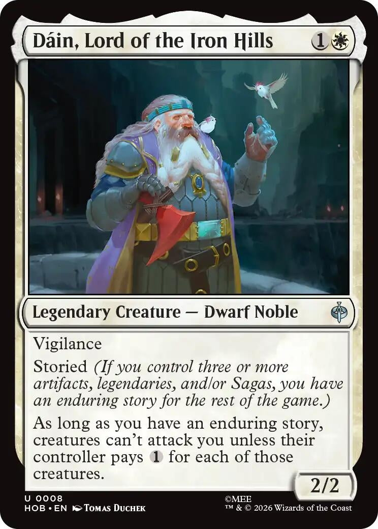 Image for Dain, Lord of the Iron Hills (8) [The Hobbit] - Magic: The Gathering